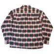 画像5: 50's DEAD STOCK　”OLD　KENTUCKY"　PINK × GRAY × BLACK　「DIA　PATTERN」　COTTON　PRINTED　FLANNEL　PULLOVER　SHIRTS　on book !!　special !!　 (5)