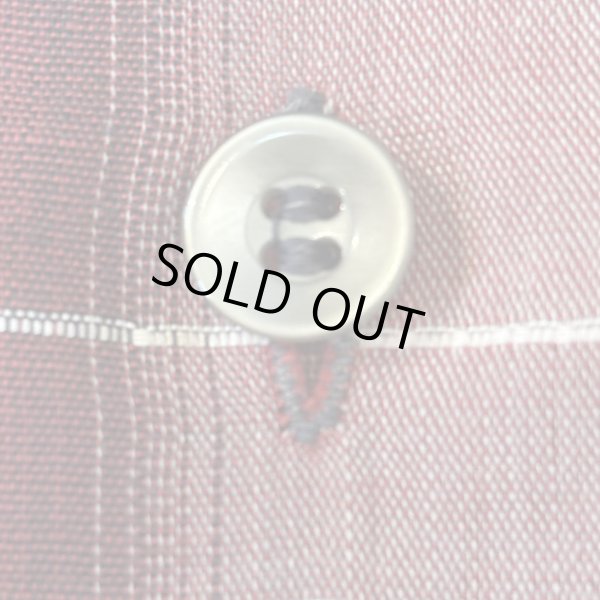 画像10: 60's "Stephens"　RAYON　OMBRE　CHECK　PATTEN　LONG　SLEEVE　SHIRTS　SIZE表記：L　very beautiful !! (10)