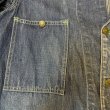 画像18: 40's "OSHKOSH"　DENIM　COVERALL　JACKET　WITH　DOUBLE　CUFFS　good size !! (18)