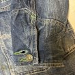 画像12: 40's "OSHKOSH"　DENIM　COVERALL　JACKET　WITH　DOUBLE　CUFFS　good size !! (12)