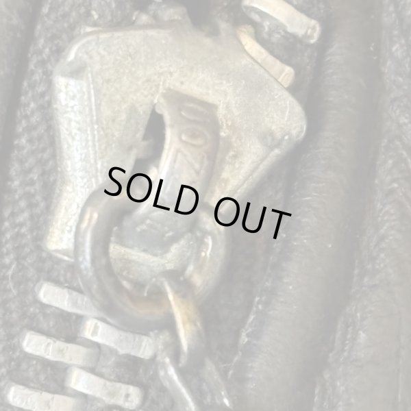 画像14: 50's "PENNEY'S"　「ONE　STAR」　DOUBLE　BREST　LEATHER　JACKET　WITH　DETACHABLE　BOA　COLLAR　good condition !!　good size !! (14)