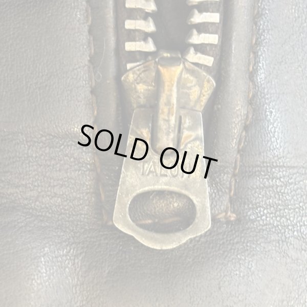 画像16: 50's "PENNEY'S"　「ONE　STAR」　DOUBLE　BREST　LEATHER　JACKET　WITH　DETACHABLE　BOA　COLLAR　good condition !!　good size !! (16)