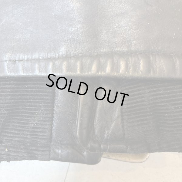 画像23: 50's "PENNEY'S"　「ONE　STAR」　DOUBLE　BREST　LEATHER　JACKET　WITH　DETACHABLE　BOA　COLLAR　good condition !!　good size !! (23)