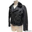 画像25: 50's "PENNEY'S"　「ONE　STAR」　DOUBLE　BREST　LEATHER　JACKET　WITH　DETACHABLE　BOA　COLLAR　good condition !!　good size !! (25)
