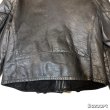 画像19: 50's "PENNEY'S"　「ONE　STAR」　DOUBLE　BREST　LEATHER　JACKET　WITH　DETACHABLE　BOA　COLLAR　good condition !!　good size !! (19)