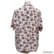 画像19: 50's- "Sears"　ABSTRACT　PATTERN　PRINTED　ORIGINAL　SHORT　SLEEVE　PAJAMAS　SHIRTS　SIZE：LARGE　42 / 44 (19)