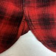 画像8: 50's "PENNY'S"　HOMBRE CHECK　PATTERN　PRINTED　COTTON FLANNEL　SHIRTS　マチ付き　SIZE：M　（15-15 1/2) (8)