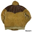 画像12: 70's "POWDERHORN　MOUNTANEERING"　LEATHER × CORDUROY　DOWN JACKET　good size !!　good condition !! (12)