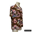 画像18: 40's ”Del Mar”　Macintosh　MENU柄　"UKULELE&LEI"　BROWN × PINK　SIZE:M　ON BOOK　beautiful color !! (18)