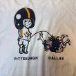 画像5: -90's "FRUIT OF THE LOOM"　「PITTSBURGH STEELERS　VS　DALLAS COWBOYS」　PRINTED　Tee SHIRTS　SIZE表記：L (5)