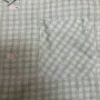 画像5: early 50's "Hi - POINTE"　PEPPERMINT　×　GRAY、WHITE　CHECK　PRINTED　COTTON　SHIRTS　SIZE：L　（16　16 1/2） (5)