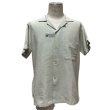 画像14: 60's "ARROW"　COTTON　LINEN　SHORT　SLEEVE　SHIRTS　WITH　EMBROIDERY　AND　SQUARE　BUTTONS　MINT GREEN　good design !! (14)