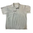 画像1: 60's "ARROW"　COTTON　LINEN　SHORT　SLEEVE　SHIRTS　WITH　EMBROIDERY　AND　SQUARE　BUTTONS　MINT GREEN　good design !! (1)