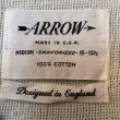 画像2: 60's "ARROW"　COTTON　LINEN　SHORT　SLEEVE　SHIRTS　WITH　EMBROIDERY　AND　SQUARE　BUTTONS　MINT GREEN　good design !! (2)