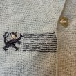 画像8: 60's "ARROW"　COTTON　LINEN　SHORT　SLEEVE　SHIRTS　WITH　EMBROIDERY　AND　SQUARE　BUTTONS　MINT GREEN　good design !! (8)