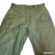 画像7: 50's "U.S.ARMY"　COTTON　POPLIN　FATIGUE　PANTS　W 38 × L 31 (7)