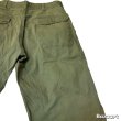 画像14: 50's "U.S.ARMY"　COTTON　POPLIN　FATIGUE　PANTS　W 38 × L 31 (14)