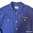 画像9: 50's "DUNHILL"　「CAR CLUB」　LONG　SLEEVE　EMBROYED　SHIRTS　NAVY　SIZE：15 - 15 1/2 (9)