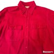 画像8: -60's "L.L.BEAN"　COTTON　HEAVY　FLANNEL　SHIRTS　（シャモアクロス）　PINK !　SIZE表記：16 (8)