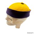 画像12: 30's REVERSIBLE　WOOL FELT　HAT　PURPLE × YELLOW (12)