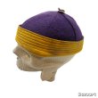 画像7: 30's REVERSIBLE　WOOL FELT　HAT　PURPLE × YELLOW (7)