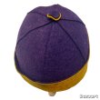 画像10: 30's REVERSIBLE　WOOL FELT　HAT　PURPLE × YELLOW (10)