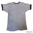 画像5: 60's "Champion"　「H.A.C.C.」　しみ込み PRINTED　RINGER　Tee SHIRTS　SIZE表記：LARGE　42 - 44 (5)