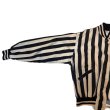 画像9: -50's "Rawlings"　COTTON　POPLYN　BLACK × WHITE　STRIPE　UMPIRE　JACKET　WITH　掛けBITTON　SIZE表記：M (9)