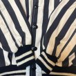画像12: -50's "Rawlings"　COTTON　POPLYN　BLACK × WHITE　STRIPE　UMPIRE　JACKET　WITH　掛けBITTON　SIZE表記：M (12)