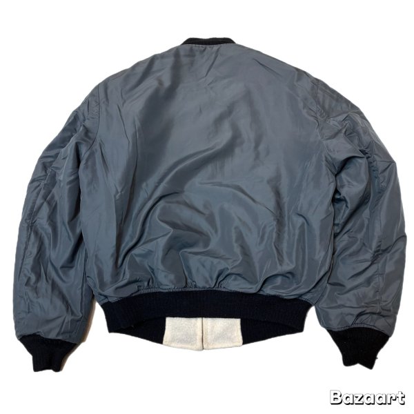 画像8: 50's- "Mc GREGOR"　REVERSIBLE　NYLON FLEESE × GRAY NYLON　FULL　ZIP.　JACKET　SIZE表記：38 (8)