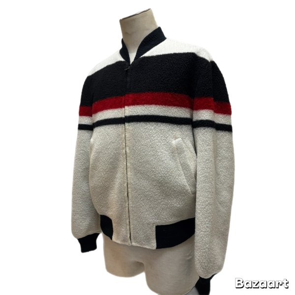 画像14: 50's- "Mc GREGOR"　REVERSIBLE　NYLON FLEESE × GRAY NYLON　FULL　ZIP.　JACKET　SIZE表記：38 (14)