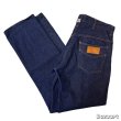 画像1: early 50's MINT CONDITION　"Sears　ROEBUCKS"　DENIM　WESTERN　PANTS　WITH　LEATHER　PATCH　SIZE：W 33　×　L 31.5　 (1)