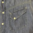 画像9: 50's- "SEARS　RIEBUCKS"　WESTERN　DENIM　SHIRTS　WITH　DIAGONAL　POCKETS (9)