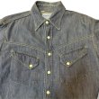 画像7: 50's- "SEARS　RIEBUCKS"　WESTERN　DENIM　SHIRTS　WITH　DIAGONAL　POCKETS (7)