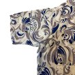 画像8: 50's "Del. Montz"　「ROOSTER」　PRINNTED　RAYON　HAWAIIAN　SHIRTS　WHITE ベース　special !! (8)