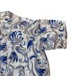 画像9: 50's "Del. Montz"　「ROOSTER」　PRINNTED　RAYON　HAWAIIAN　SHIRTS　WHITE ベース　special !! (9)