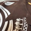 画像13: 40's "ROYAL　PALM”　「WHITE　HERON（シロサギ）　PATTERN」　BILLIARDS　STYLE　（MIAMI　STYLE）　RAYON　HAWAIIAN　SHIRTS　SIZE表記：L　SPECIAL !! (13)