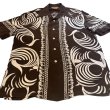 画像17: 40's "ROYAL　PALM”　「WHITE　HERON（シロサギ）　PATTERN」　BILLIARDS　STYLE　（MIAMI　STYLE）　RAYON　HAWAIIAN　SHIRTS　SIZE表記：L　SPECIAL !! (17)
