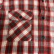 画像6: 40's "ROOMY RICHARD"　CHECKED PATTERN　HEAVY　COTTON FLANNEL　SHIRTS　マチ付き　SIZE:L 程 (6)