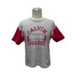 画像12: 70's "Champion"　袖だけ W-FACE　しみ込みPRINTED　Tee SHIRTS　SIZE表記：LARGE　rare !! (12)