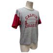 画像13: 70's "Champion"　袖だけ W-FACE　しみ込みPRINTED　Tee SHIRTS　SIZE表記：LARGE　rare !! (13)