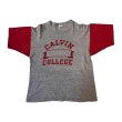 画像2: 70's "Champion"　袖だけ W-FACE　しみ込みPRINTED　Tee SHIRTS　SIZE表記：LARGE　rare !! (2)