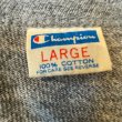 画像4: 70's "Champion"　袖だけ W-FACE　しみ込みPRINTED　Tee SHIRTS　SIZE表記：LARGE　rare !! (4)