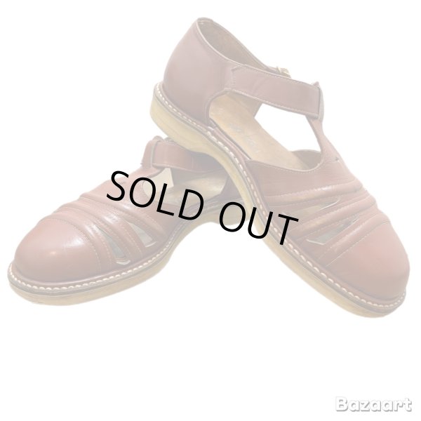 画像1: 50's "Safa　De LUXE"　LEATHER　SANDAL　SHOES　　 (1)