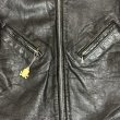 画像4: 60's "KEHOE"　SINGLE BREST　LEATHER JACKET　with 逆ハの字状　FRONT POCKET　good looking !! (4)