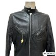 画像9: 60's "KEHOE"　SINGLE BREST　LEATHER JACKET　with 逆ハの字状　FRONT POCKET　good looking !! (9)