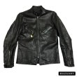 画像1: 60's "KEHOE"　SINGLE BREST　LEATHER JACKET　with 逆ハの字状　FRONT POCKET　good looking !! (1)