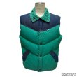 画像9: 70''s "SKI LEVI'S"　DENIM × GREEN　DOWN VEST　SIZE:L (9)