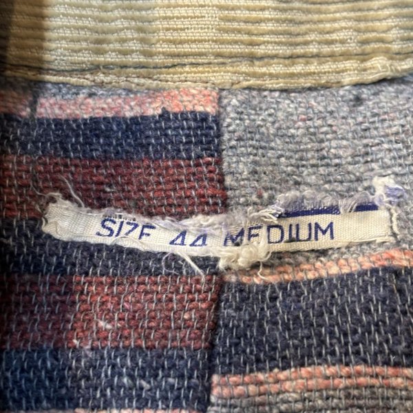画像6: 50's "BIG SMITH"　DENIM 　COVERALL　JACKET　WITH　DENIM　CUSTOM　MADE　SIZE：44　MEDIUM (6)