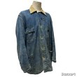 画像20: 50's "BIG SMITH"　DENIM 　COVERALL　JACKET　WITH　DENIM　CUSTOM　MADE　SIZE：44　MEDIUM (20)